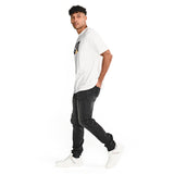 Jeans Hombre Triblend Stretch Denim Skinny Gris Cat