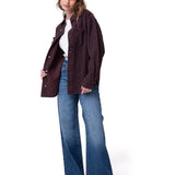 Camisa Mujer Oversized Denim Shir Rosado Cat