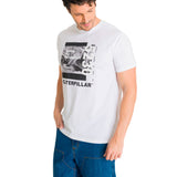 Remera Hombre Everyday Workwear Gr Blanco Cat