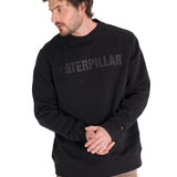 Buzo Hombre Caterpillar Logo Cre Negro Cat