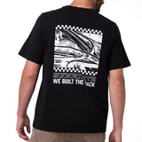 Remera Hombre Moto Graphic Tee 5 Negro Cat