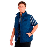 Chaleco Hombre Bonded Medium Weight Azul Cat