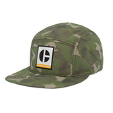 Gorro Hombre Code Logo Flat Bill Verde Cat