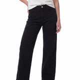 Jeans Mujer Denim Wide Leg Negro Cat