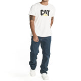 Jeans Hombre Triblend Stretch Denim Straight Gris Cat