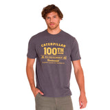 Remera Hombre Centennial 100 Years Gris Cat