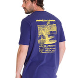 Remera Hombre Projects Graphic Tee Azul Cat