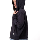 Buzo Mujer W Cat Patch Full Zip Negro Cat