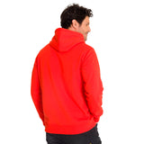 Buzo Unisex Fleece Cat Logo Pull Rojo Cat