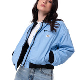 Chaqueta Mujer W Nylon Bomber Jacke Azul Cat