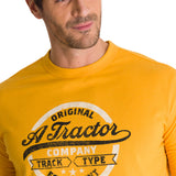 Remera Hombre Historic Original Tr Amarillo Cat