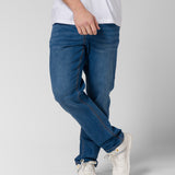Jeans Hombre Triblend Stretch Den Indigo Cat