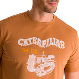 Remera Hombre Heritage The Ten Tee Marron Cat