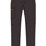 Pantalon Hombre Stretch Twill Utilit Negro Cat