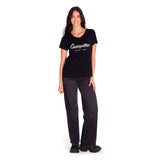 Remera Mujer Caterpillar Metallic Negro Cat