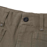 Pantalon Mujer Pocket Wide Leg Pant Verde Cat