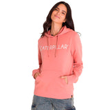 Buzo Mujer Fleece Caterpillar P Beige Cat