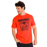 Remera Hombre Heritage 1904 Tee Rojo Cat