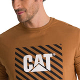Remera Hombre Everyday Workwear Gr Marron Cat
