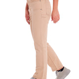 Pantalon Mujer Double Front Utility Beige Cat