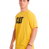 Remera Unisex Cat Logo Tee Amarillo Cat
