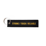 Llavero Unisex Woven Key Hanger Negro Cat