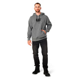 Buzo Unisex Fleece Cat Logo Pull Gris Cat
