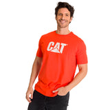 Remera Unisex Cat Logo Tee Rojo Cat