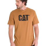 Remera Unisex Cat Logo Tee Marron Cat