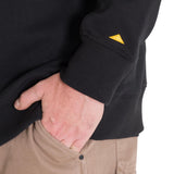 Buzo Hombre Caterpillar Logo Cre Negro Cat