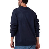 Buzo Hombre Graphic Fleece Crewn Azul Cat