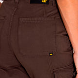 Pantalon Mujer Heritage Uniform Hig Verde Cat