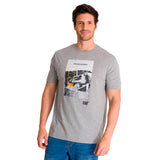 Remera Hombre Everyday Workwear Gr Gris Cat