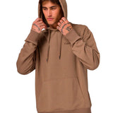 Buzo Hombre Relaxed French Terry Beige Cat