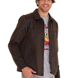 Chaqueta Hombre Waxed Chore Jacket Marron Cat