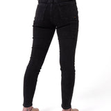 Jeans Mujer Stretch Denim Mid Negro Cat