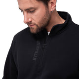 Buzo Hombre Midweight Quarter Zi Negro Cat
