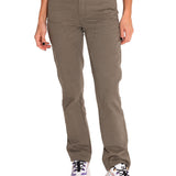 Pantalon Mujer Double Front Utility Verde Cat