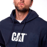 Buzo Hombre Fleece Cat Logo Pull Beige Cat