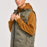 Chaleco Hombre Bonded Medium Weight Gris Cat