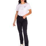 Pantalon Mujer Double Front Utility Negro Cat