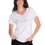 Remera Mujer Caterpillar Metallic Blanco Cat