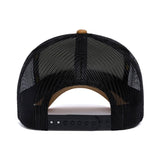 Gorro Hombre Cat Logo Mesh Back F Marron Cat