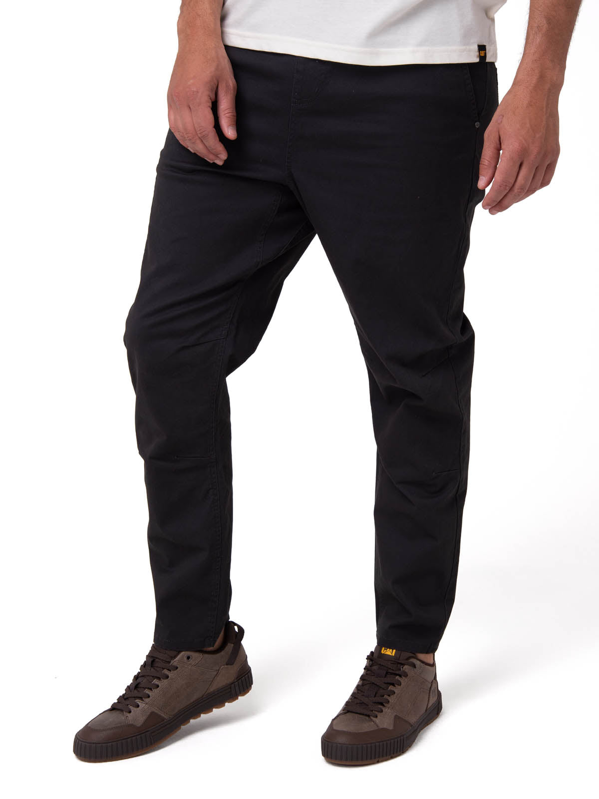 Pantalon Hombre Stretch Twill Utilit Negro Cat