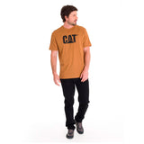 Remera Unisex Cat Logo Tee Marron Cat
