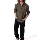 Camisa Manga Larga Hombre Tencel Blend Convert Cat
