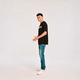 Remera Unisex Caterpillar Logo Tee Negro Cat