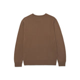Buzo Hombre French Terry Cw Neck Beige Cat