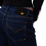 Jeans Mujer Denim Mid-Rise Relax Indigo Cat