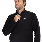 Polar Hombre Microfleece Qtr Zip Negro Cat